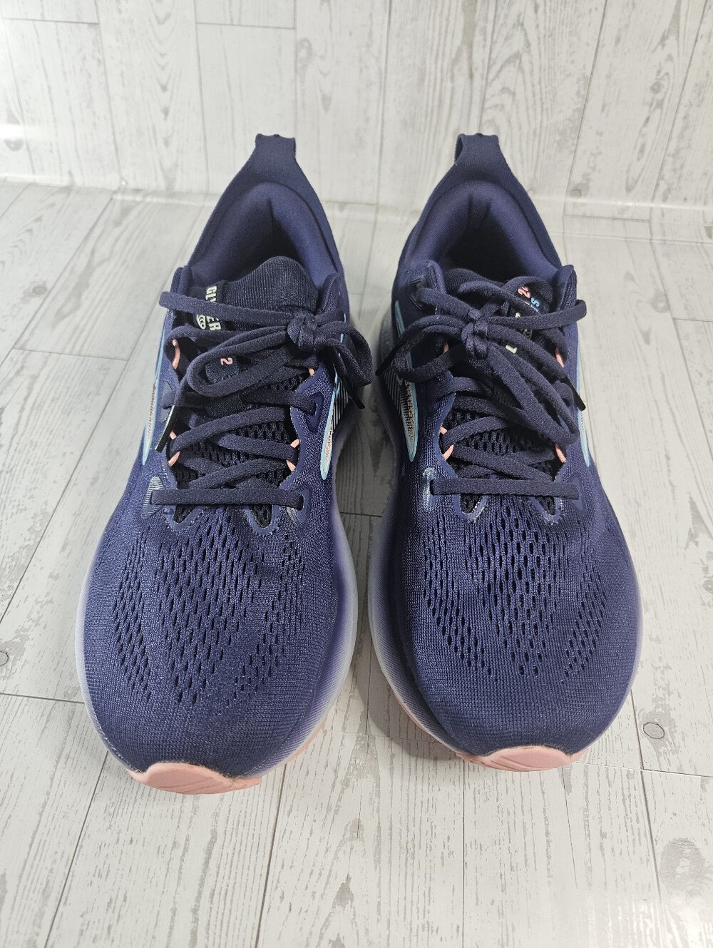 Brooks Glycerin 22 Running Shoes Womens 10 Blue Ribbon/Peacoat/Dianthus - Picture 4 of 11